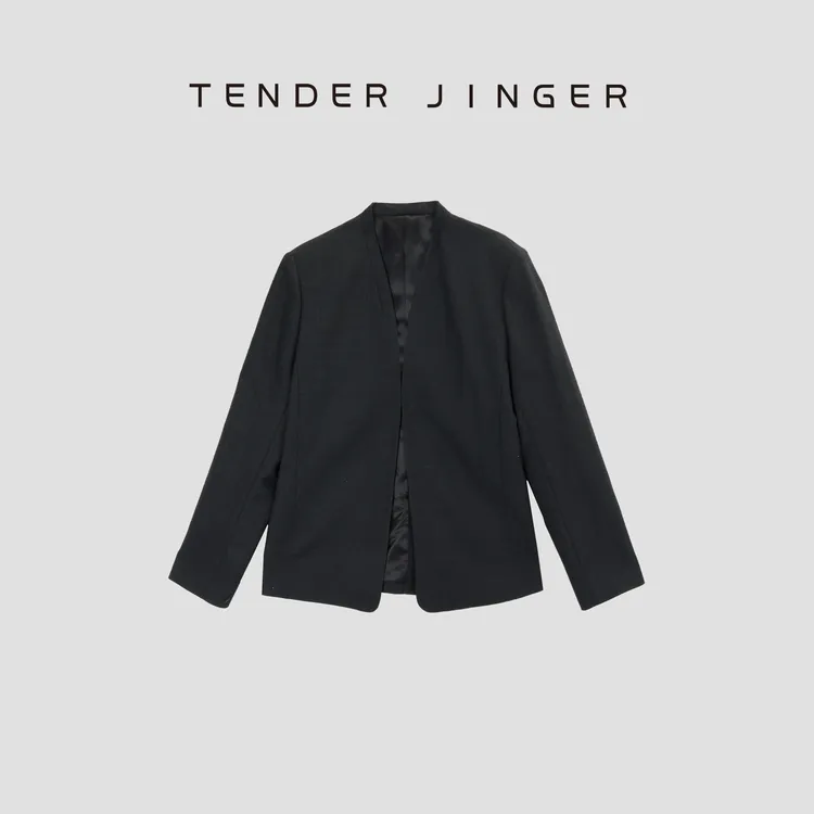 Tender Jinger【黑标】休闲廓形西装外套T53JMJ41055