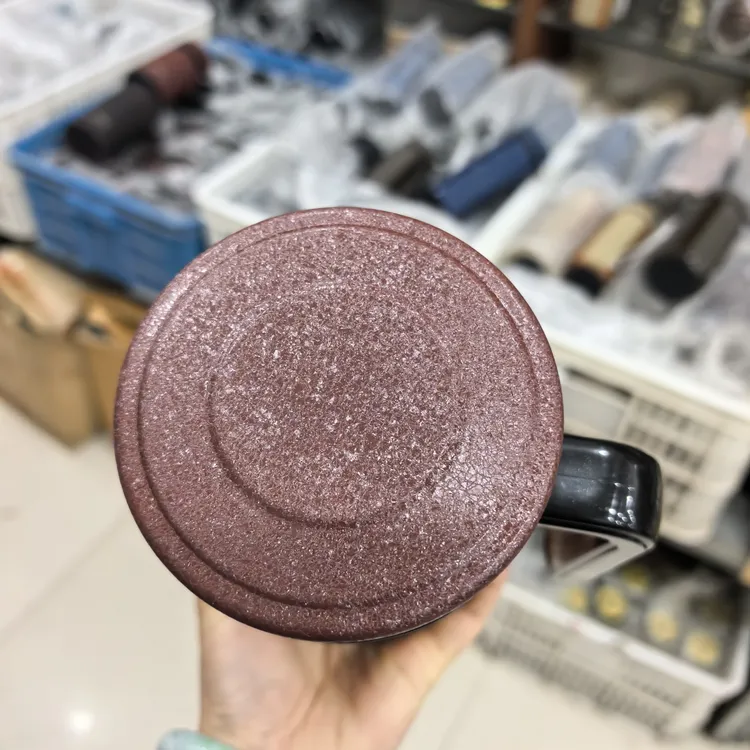 宜兴紫砂保温杯大容量500毫升办公养生泡茶男女士车载便携水杯