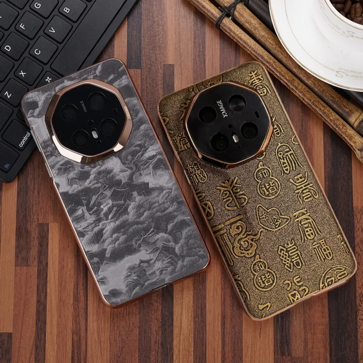 适用华为Mate70非凡大师手机壳Pro千里江山图Pro+镜头全包保护壳