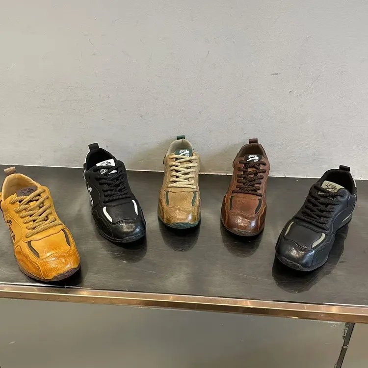 【皮鞋码】新款皮面百搭单棉同款洋气休闲软底轻便男款潮鞋