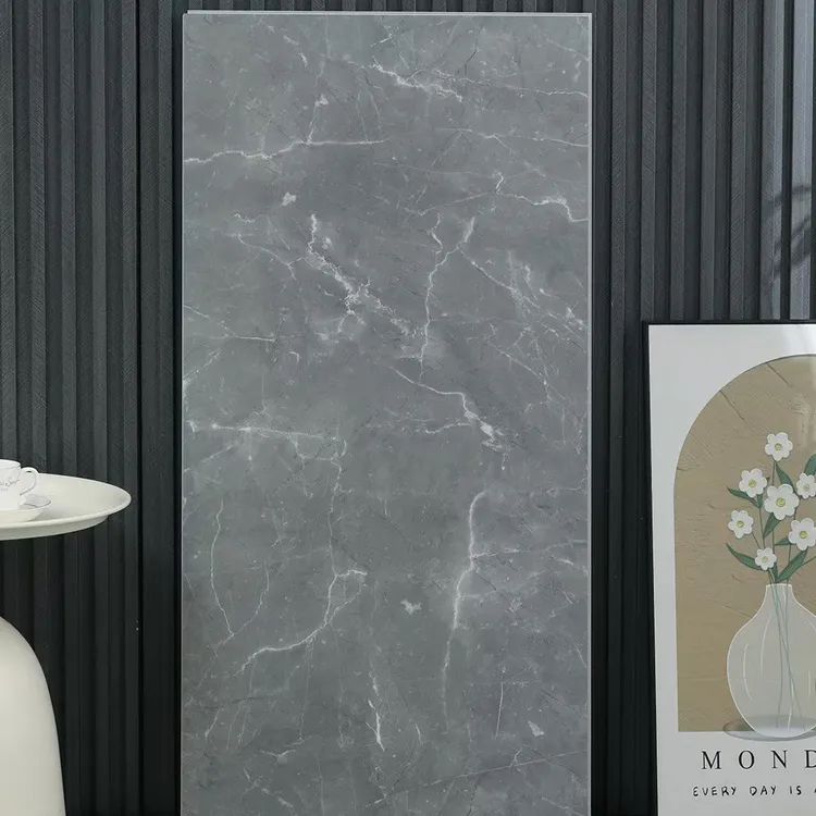 Spc地板商业大板6mm石塑地板微水泥石晶地板工程酒店民宿家装工装