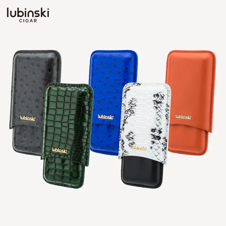LUBINSKI鲁宾斯基 便携式3支装雪茄皮套