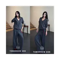 -同色系！极简舒适感松紧腰针织休闲裤 （TMM502#）TM
