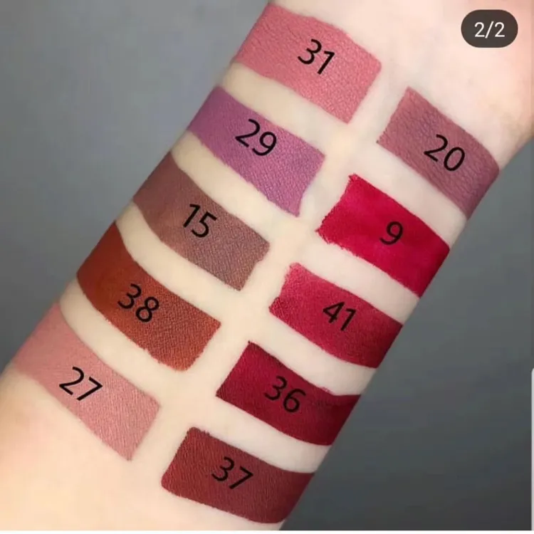 倾柔雾持色丝绒保湿学生不易掉哑光滋润雾面不掉色持久唇釉自留款