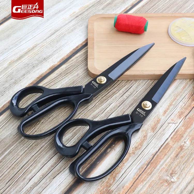 裁缝铺锰钢裁缝耐用10寸剪子工业家用服装剪布面料切割顺滑大剪刀