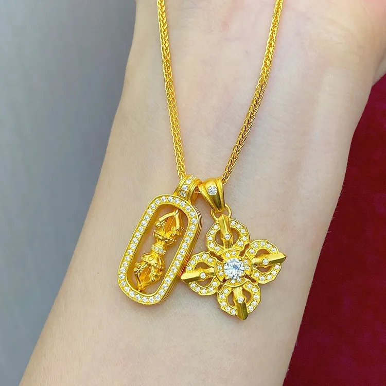 精品 刚杵十字架吊坠