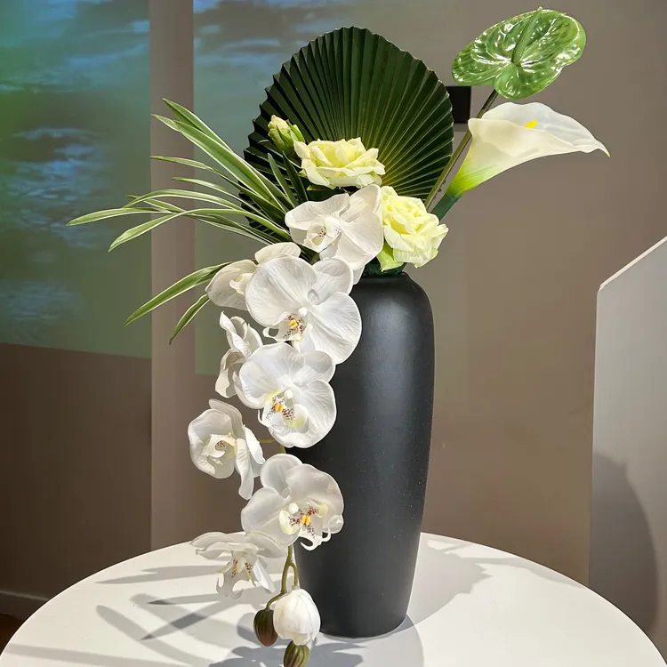 【柿吉】夏韵 设计师款手扎花束干花花束仿真花绢花桌面客厅摆件