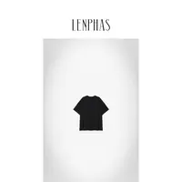 【LENPHAS】圆领拼缝短袖T恤