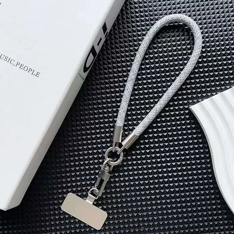 高端短款手腕手机挂绳可拆户外防摔防丢垫片挂件手机壳链相机挂绳