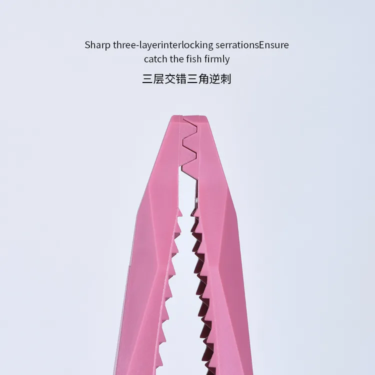 控鱼器抓鱼夹子夹鱼器取鱼器不伤鱼户外钳子钓鱼钳防滑多功能夹子