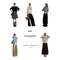 MOMI-恋恋秋日。小麻花针织开衫#A-5105