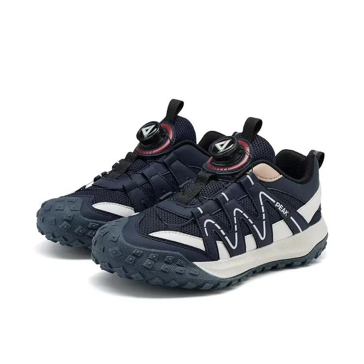 匹克儿童秋季新款网面透气防滑耐磨轻便户外运动鞋