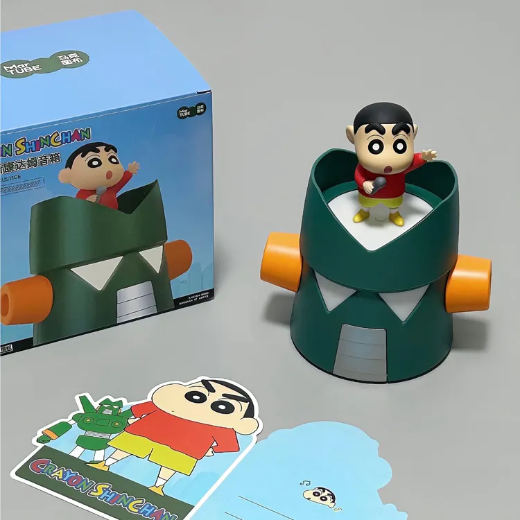 马克图布蜡笔小新康达姆音箱蓝牙音响桌面机器人送男友生日礼物