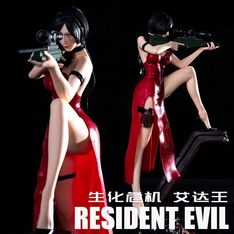 Resident Evil 生化危机8 艾达王手办旗袍女猎手雕像玩具游戏周边