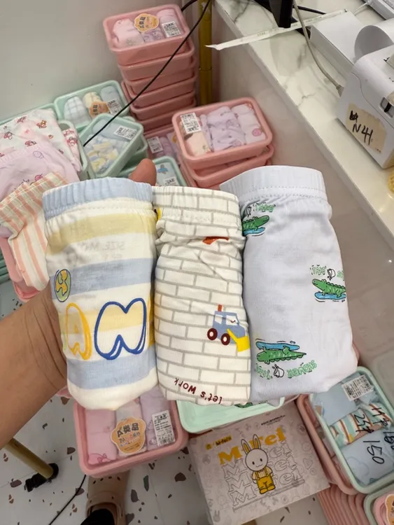 夏款儿童内裤三条装