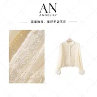 ANNELILY安琪琪【小梧】秋季新款高级感气质百搭衬衫AC2510037