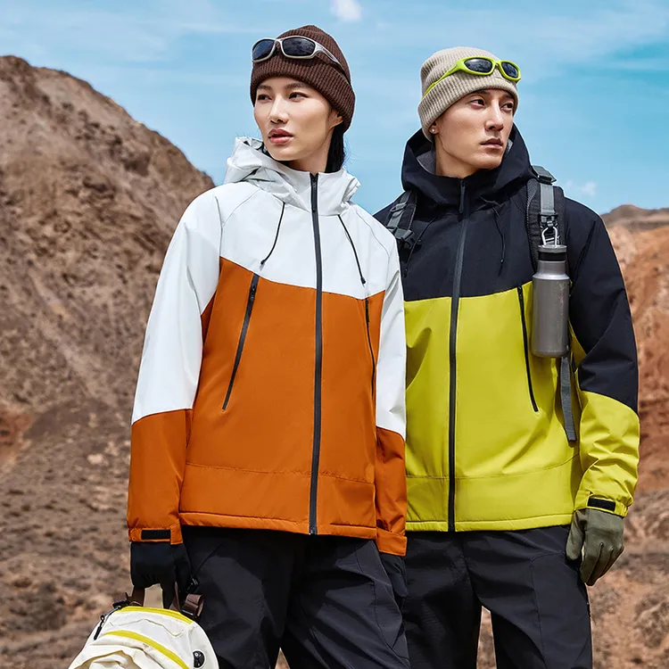 防水冲锋衣工作服定制印logo秋冬企业员工户外防静电立领工装外套