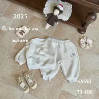 波妞波仔-【58590】（加绒加厚）休闲套装