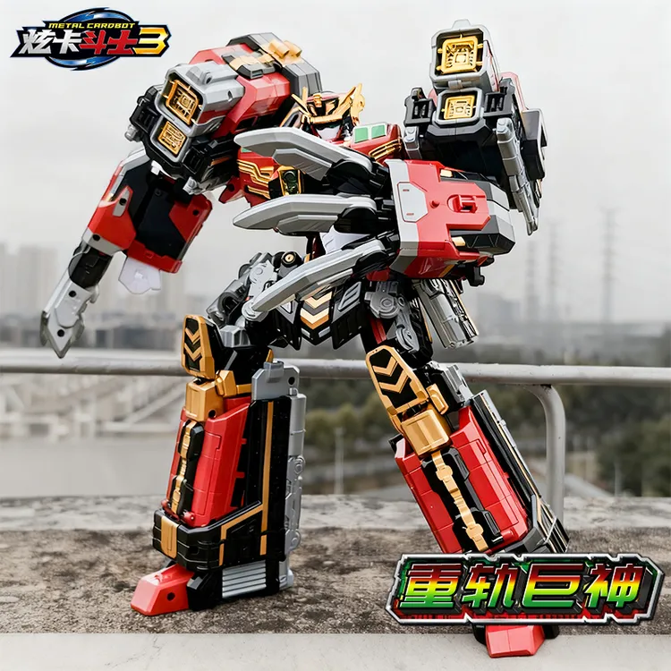 正版炫卡斗士第三季玩具汽车变形机器人机甲重轨巨神疾速幻影新品