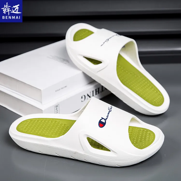 一字拖鞋男外穿夏季2025新款国潮户外室内厚底沙滩个性穿搭凉拖鞋