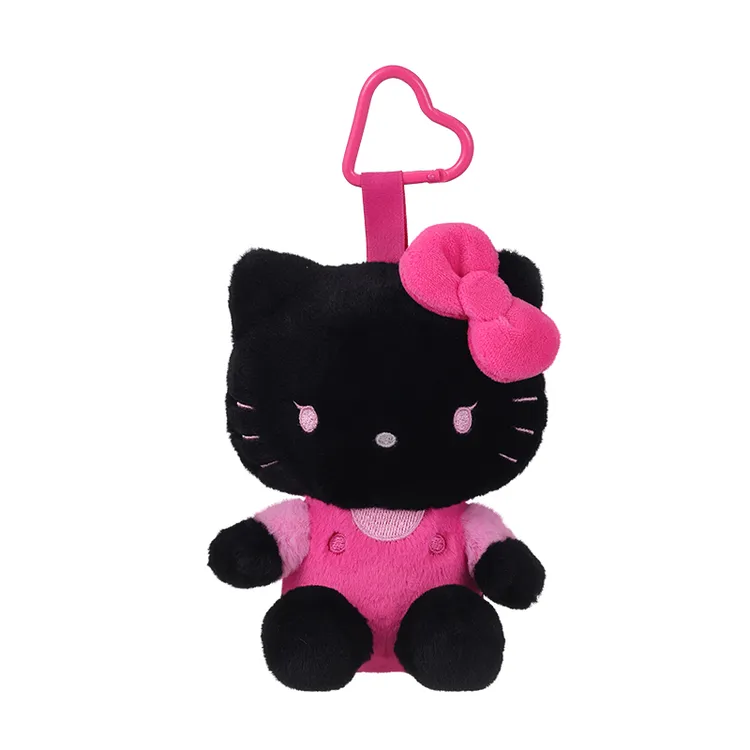 名创优品三丽鸥Hello Kitty变色系列坐姿毛绒公仔挂件凯蒂猫新年