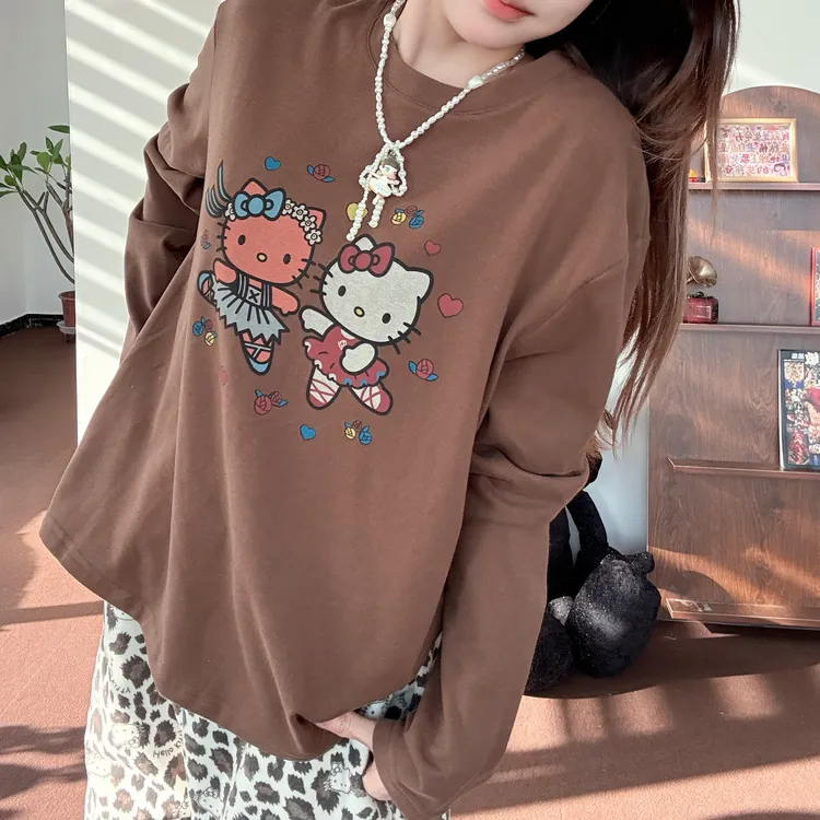 RUSHMOON 【芭蕾KT薄绒长袖】