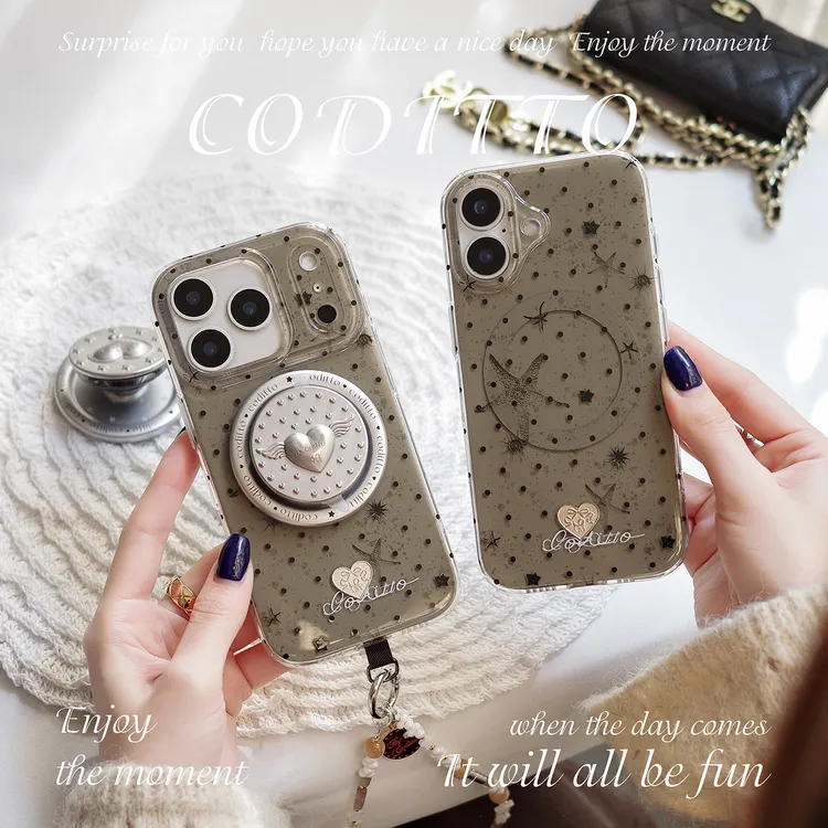 coditto浅滩磁吸适用iPhone17pro手机壳简约精致少女16promax韩系