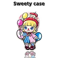 Sweety Case鎏金磁吸滴胶可站立手机壳通用支架磁吸手机支架