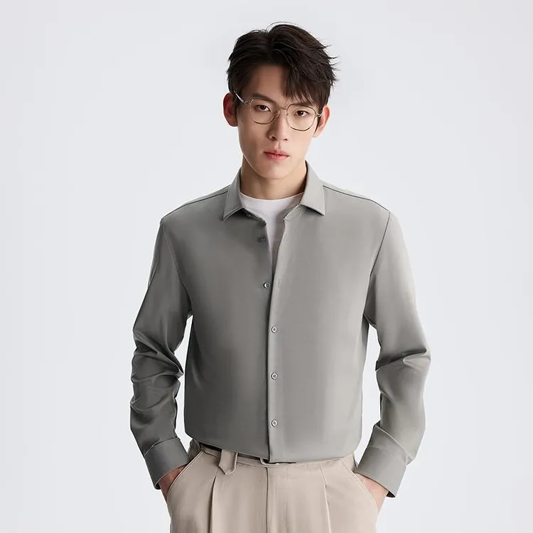 【冬季加厚】Lilanz/利郎通勤商旅正统衬衫