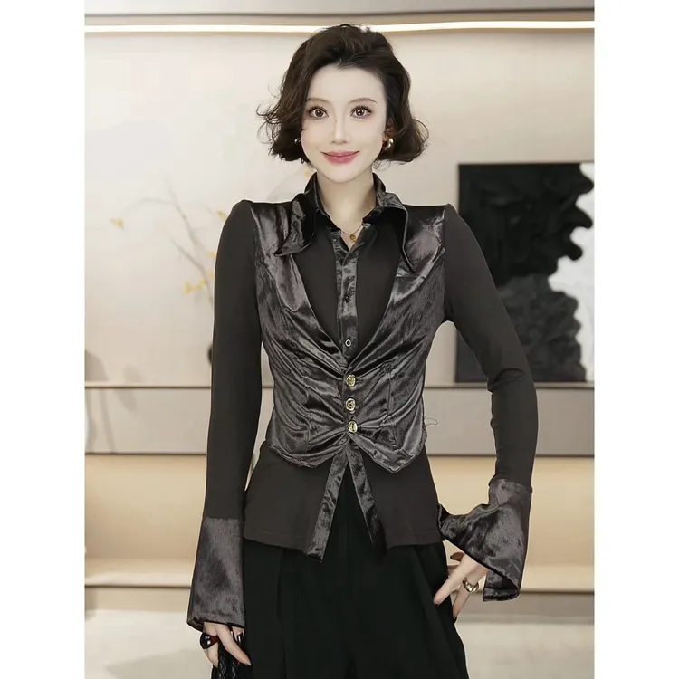 【京京】秋季新款显瘦套头T恤上衣HBZXW918521