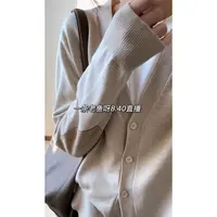 R 开衫毛针织衫开衫款气质常规 极简风早秋针织毛衣外套1685