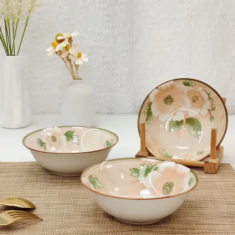 【主播宠粉】6英寸斗碗釉下彩工艺安全健康吃饭碗碗家用饭碗