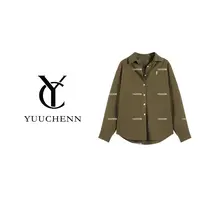 YUUCHENN 常规款法式垂坠衬衫衬衣秋季时尚设计感WW-25MZ-M26230