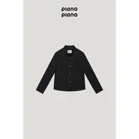 piano piano【中式外套】翻领正肩高级感定制面料休闲外套LQW058