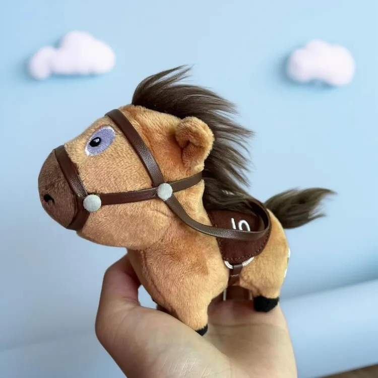 2026新品吉祥小马毛绒挂件玩偶生日礼物送女生朋友包包挂件钥匙扣