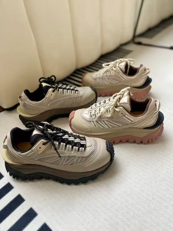 法式缓震厚底户外舒适女士时尚女鞋时尚休闲鞋运动风登山鞋