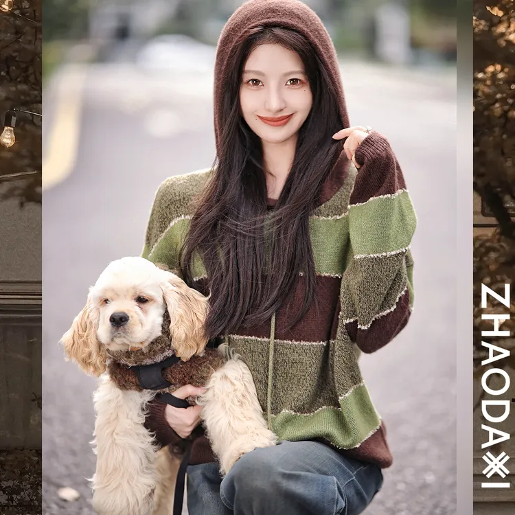 【赵大喜】秋日调色盘针织衫 | 羊毛*天丝*山羊绒