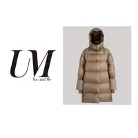 【U.M】显眼包长款连帽鹅绒服蓬松轻奢羽绒服女款保暖