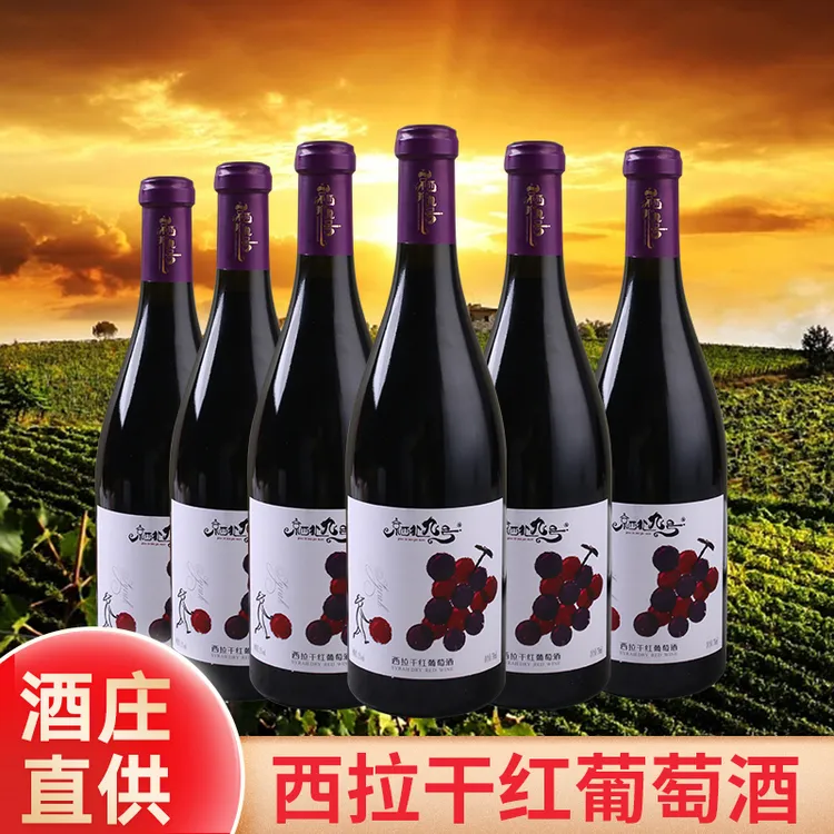 京西北九号精酿红酒西拉干红葡萄酒沙城产区