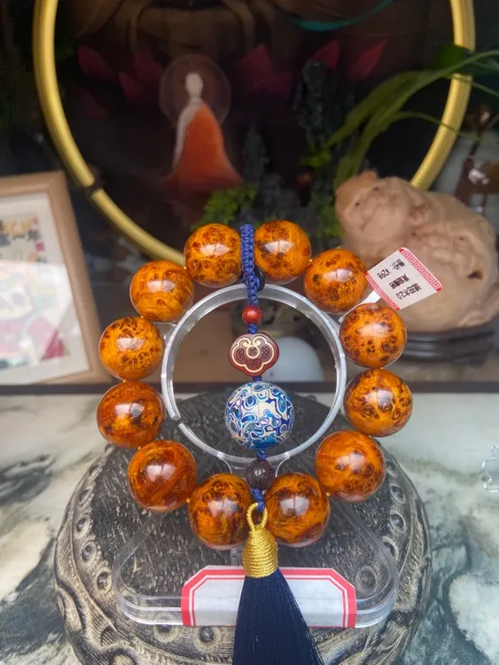 正宗东北琥珀木2.0X12颗爆瘤疤 高油高密高透光 收藏级一物一拍