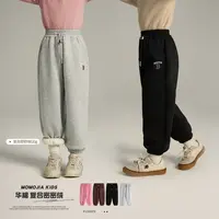 布丁哈鲁【加绒加厚卫裤】冬款女童休闲裤升级加厚B字卫裤G34PJ188