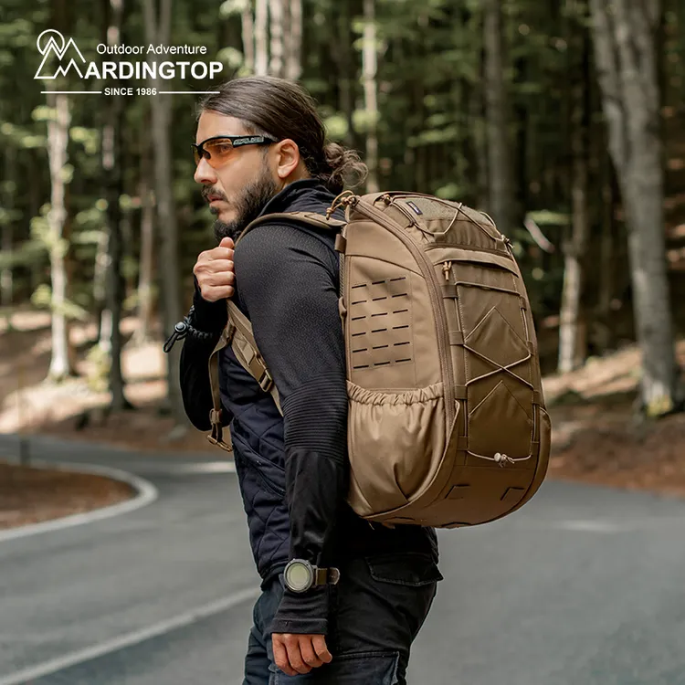 Mardingtop30升九纹龙户外通勤背包车载生存包登山休闲耐磨双肩包