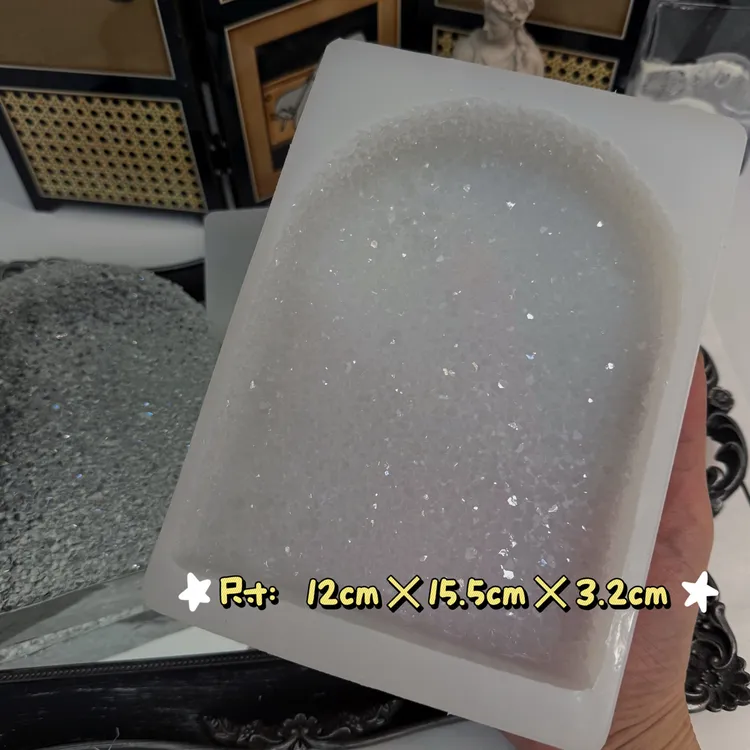 滴滴独家水晶切面高亮滴胶模具水晶灯模具钟表模具