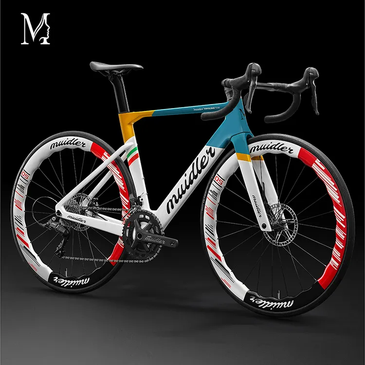 Muidler阿瑞斯R7公路自行车R8电变24速油碟弯把超轻竞速赛车单车