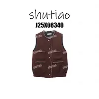 【SHUTIAO】2025秋冬：新款小众设计款马甲J25X06340