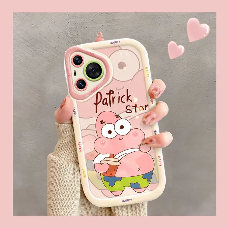 适用华为pura70手机壳防摔女高级感p60pro硅胶p50高端鼓腮派大星