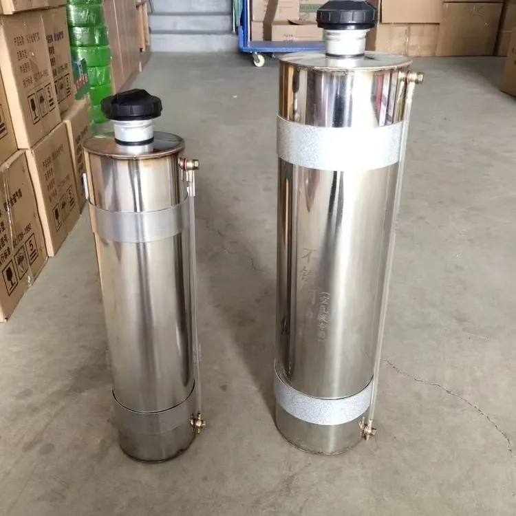 不锈钢加厚驻车加热器专用油箱圆柱式外置气暖柴暖通用款