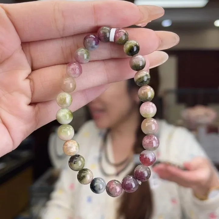 01580329碧玺/未镶嵌7mm+碧玺单圈多样性发货29