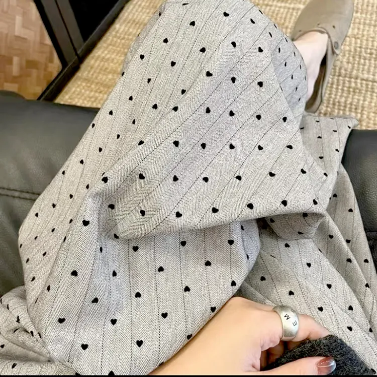 阔腿裤绵绸夏季薄款睡裤女遛弯裤可外穿人造棉百搭休闲家居防蚊裤