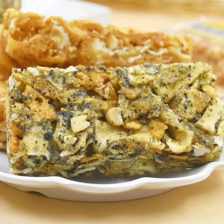海苔沙琪玛海苔黑糖马仔松香鲜香不甜腻
